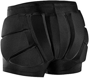 WOSAWE Adult Protective EVA Padded Shorts HIPS Tailbone Protector Skating Skiing Impact Pad, X-Large