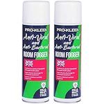 Pro-Kleen Anti-Viral and Anti-Bacterial Fogger with High Volume Discharge - Sanitises and Disinfects Rooms - Perfect for Schools, Offices and More - 70% Alcohol Content (2 x 500ml)