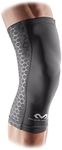 McDavid MD6305-0701-31 Active Comfort Compression Knee Sleeve, Grey/Black, X-Small