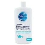 Oilatum Junior Bath Additive, Eczema and Dry Skin Emollient, Soothing and Hydrating Formula for Sensitive, Itchy Skin, Dermatologist Recommended Relief for Kids, 1 x 600ml