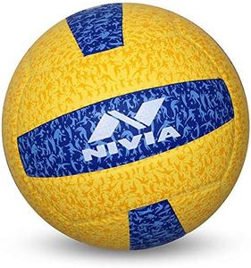 Nivia G 20-20 Volleyball (Yellow/Blue)
