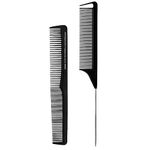 Lamkrtlp 2PCS Hair Combs, Hairdressing Combs Set, Heat-resistant & Anti-static Professional Salon Styling Comb