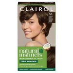 Clairol Natural Instincts Demi-Permanent Hair Dye 5A Medium Cool Brown Hair Color, 1 Count