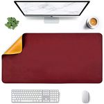 Urbanmade Mouse Pad Large Office Table Accessories Desk Mat Large Gaming Mouse Pad Desk Accessories Extended Mouse Pad Gaming Desk Pad Laptop Pad Study Table Accessories Keyboard Mousepad-Red Yellow