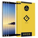 (3-Pack) Galaxy Note 8 Screen Protector, [Case Friendly] [Ultra-Thin] [9H Hardness] [Anti-Scratch] HD 0.3mm Tempered Glass Protective Film fit Samsung Galaxy Note 8 N950 N950U N950W N950F N9500 N9508