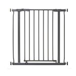 Dreambaby Ava Baby Safety Gate - Pressure Mounted Security Gate - Fits Opening from 75-81 cm Wide & 75cm Tall - with Double Locking Mechanism Feature - Charcoal - Model G2096BB