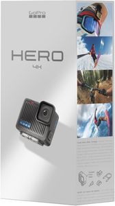 GoPro Hero Waterproof Action Camera – 4K Ultra HD, 12MP, Touch Screen