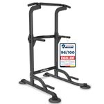 DH FitLife Power Tower Dip Station | Freestanding Pull-Up Bar | Dip Bars & Back Trainer | Multi-Function Fitness Station | Home Gym Power Rack | Strength Training Workout Equipment