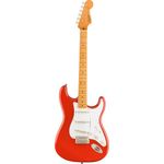 Squier by Fender Classic Vibe '50s Stratocaster Guitar, Maple Fingerboard, Fiesta Red