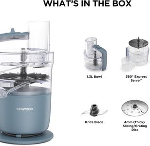 Kenwood MultiPro Go Food Processor 1.3L – Grey