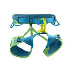 EDELRID Jay III Harness (Large) - 3D Mesh Padding, Slide Block Buckle, Dyneema Abrasion Protector