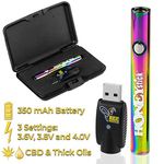 Vape Pen Battery Starter Kit Rechargeable for 510 Thread Cartridges for CBD and Thick Oil Variable Voltage Honeystick Bee Master Premium Quality Electronic Vaporizer No Nicotine