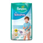 Pampers Splashers Disposable Swim Pants Diapers, Xl, 10 Count - Unisex