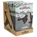 Hunters Biltong - Peppered Beef Biltong, 28g Pack of 10 High Protein, low fat, Thin Tender Slices of authentic Beef Biltong, beef Jerky, Gluten & MSG Free, Convenient Snack