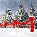 WILLBOND Christmas Ribbon and Bows 