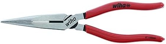 Wiha 32621 Long Nose Pliers With Cutters, 8-Inch