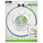 Bucilla 6" Stamped Embroidery Kit, 