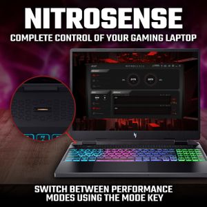 Acer Nitro 16 Gaming Laptop – Ryzen 9, RTX 4070, 16GB, 512GB SSD, 16" 180Hz