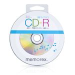 Memorex 99055 40 x 700MB 80 Min Music CD-R Discs, 10 Pack