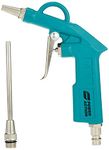 Sulfar Power Action Power Action ABG01 Air Blow Gun Nozzle Size 2mm Work Pressure 2-6 bar Air Hose 4MMx115MM Net Weight 150GM (Green, Silver)