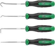 SK 4 Piece Hook and Pick Set, Straight Pick, Offset Pick, 90°Pick and Hook, Ideal for Auto and Electronics Maintenance Tools