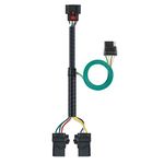 CURT 56429 Vehicle-Side Custom 4-Pin Trailer Wiring Harness, Fits Select Chevrolet Equinox, GMC Terrain