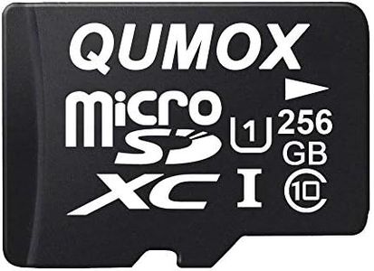 QUMOX 256GB Micro SD Memory Card Class 10 UHS-I 256GB Memory Card