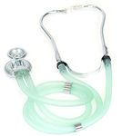 Primacare DS-9295-FS 30" Sprague Rappaport Style Stethoscope for Doctors, Nurses and Medical Students, First Aid Professional Dual Head Cardiology Kit for Men, Women and Pediatric, Frosted Seabreeze