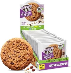 Lenny & Larry's Complete Protein Cookie, [Oatmeal Raisin], Chewy Soft Baked, 16g Plant Protein, Vegan, Non-GMO, High Fiber, [4 Ounce] Cookie (Pack of 12)
