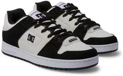 DC Shoes Men's Manteca Se Trainers Skate Shoe White Grey Black