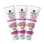 Keya Seth Aromatherapy, fresh Look Lotus Gel Face Wash – Skin Whitening, Brightening, Dirt Removal, Deep Cleansing for Sensitive Dry & Acne Prone Skin. (Pack Of 3)