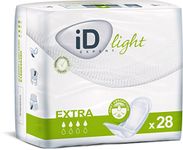 iD Expert Light Incontinence Pads, Fast Absorbing Disposable Incontinence Briefs, Anti-Leak Protection, Comfortable Cotton-Feel, Perfect Fit Design, Odour Control, Extra Absorbency, 480 ml