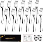 Dessert Forks Set of 12, 5.5Inches,