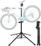 ROCKBROS Bike Repair Stand (Max 66 lbs) Aluminum Alloy- Shop Home Portable Bike Maintenance Stand Bike Workstands for Mountain MTB Road Bikes E-bike