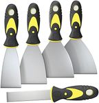 5Pcs Putty Knife, Set, 1" 2" 3" 4" 