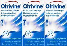 Otrivine Adult Nasal Drops 10ml x 3 Packs