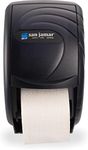 San Jamar R3590TBK Black Pearl Oceans Duett Standard Bath Tissue Dispenser