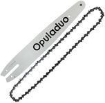 Opuladuo 12 inch（30 cm） Chainsaw Bar and Chain Combo,Replacement Accessories Fits for Stihl Pole Pruner HT102,HT103,HT133, HT131,HT100, HT101, HT103,HT105,HT73,MSA160,MS150T