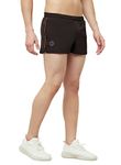 TRUEREVO 2 Inch Mens Running Shorts with 2 Side Pocket,1 Zipper Pocket|Marathon Shorts|Athletic Shorts|Light Weight|Dry-Fit(161163BLK_XXL_Black_XXL)