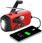 Emergency Hand Crank Radio with LED