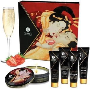 Shunga Geishas Secret Collection Strawberry Aceite de Masaje - 1 Pack