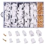 Kinstecks 580PCS 2.8mm Automotive Connector Kit 2 3 4 6 9Pin Automotive Electrical Wire Connectors Kit for Motorcycle Motorbike Car Truck Scooter Boats Electric Instruments
