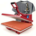 MY PRINT Heat Press Machine 16x24 Inch with Slider | Industrial T Shirt Printing Machine for Sublimation, DTF & Vinyl | Heavy Duty Heat Transfer Machine for Printing Business Setup (AutoUP 16X24 Heat Press)