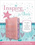 Inspire Bible for Girls NLT (Leatherlike, Pink): New Living Translation, Metallic Pink, Leatherlike: The Bible for Coloring & Creative Journaling