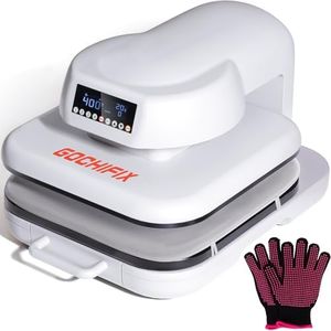 Heat Press Machine for T Shirts, 15"x15" Auto Shirt Press Machine w/ 4 Memory Modes, 15 Mins Auto-Off, Precise Temp/Timer Control, Fast Even Heat for Sublimation, HTV, Heat Transfer Projects