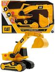 CatToysOfficial | CAT Construction 11.5" Power Haulers Excavator | Realistic Lights & Sounds, Motion Drive Technology, Working Features, and Interactive Play for Gifts & Toys for Ages 3+