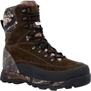 ROCKY Blizzard Stalker Max Waterproof 1400G Insulated Boot, Mossy Oak Country Dna, 12