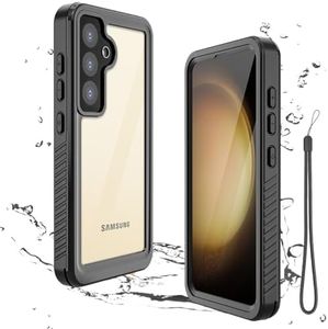 Miimall for Samsung Galaxy S24 Plus Case Waterproof, [IP68 Underwater] [14FT Military Dropproof] [Built-in Screen & Camera Protector] [Dustproof] Rugged Full Body Shockproof Phone Case for S24 Plus