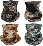 SMEHCF 4 Multipurpose Bandanas for 