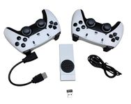 GSH M99 Retro Game Console Retro Game Stick,20000+ Video Games,30+ Emulators,Support 4-Player Online Battles,4K HDMI Arcade Gaming Console with Dual 3D Rocker, Emulator Console for TV (32GB)